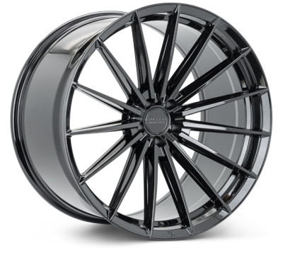 Vossen HFX-4 Gloss Black Wheel 22x10.5 | 5x112 BC - fits Audi Q3 2019-2026, Audi Q5 2018-2026, Audi SQ5 2018-2026, Audi Q7 2020-2026, Audi Q8 2019-2026