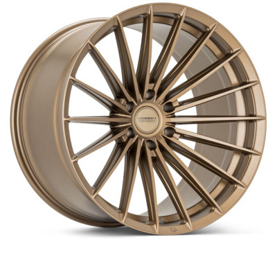 Vossen HFX-4 22x12 Satin Bronze Wheel with 6x139.7 Bolt Pattern and -44 Offset