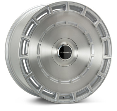 Vossen HF-9 22x9.5 Silver Brushed Wheel -  6x139.7 Bolt Pattern, ET20 Offset