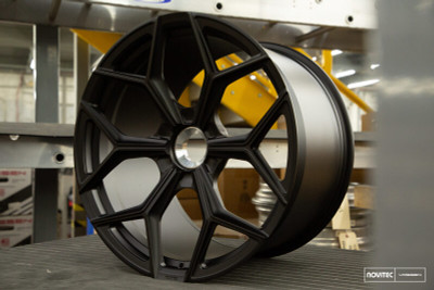 Vossen x Novitec NL4-Cl 21x12.5-inch Centerlock Satin Black Rear Wheel for Lamborghini Huracan