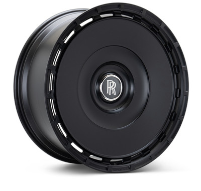 Vossen x Novitec SP3 22x10.5-Inch Satin Black Wheel for Rolls-Royce Ghost 2nd Gen Rear