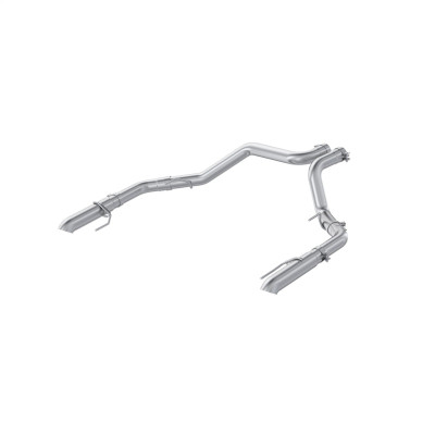 MBRP ARMOR Pro Axle-Back Exhaust, T304 Stainless Steel - 2021-2025 Ford F-150 Raptor / Raptor R 5.2L - S5278304