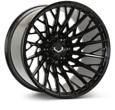 Vossen VFX-02T Gloss Black Wheel 20x10 | 8x165.1 BC (VFX-02T-0X01) - fits Ram 2500 1994-2026, Nissan NV1500 2012-2021