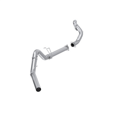 MBRP ARMOR Lite DPF-Back Exhaust, Aluminized Steel - 2015-2016 Ford F-250/F-350/F-450 6.7L V8 - S6286PLM