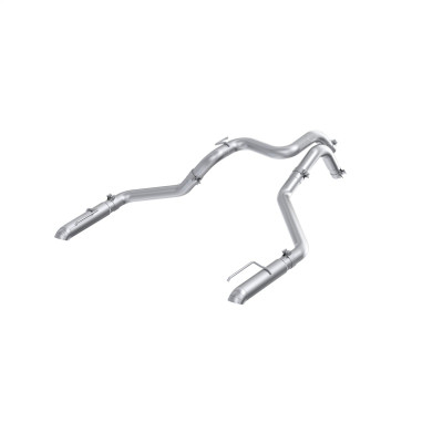 MBRP ARMOR Pro Axle-Back Exhaust, T304 Stainless Steel - 2024-2025 Ford Ranger Raptor 3.0L - S5270304
