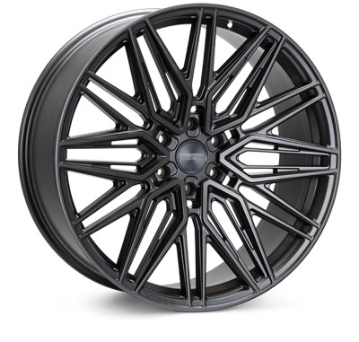 Vossen HF6-5 26x10 Matte Gunmetal Wheel with Deep Lip - 6x139.7 Bolt Pattern, ET25, 106.1 Center Bore