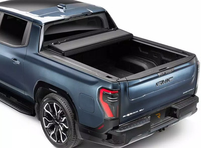 BAKFlip MX4 Hard Folding Bed Cover for 2024, 2025 & 2026 Chevrolet Silverado EV and GMC Sierra EV 6ft Bed. Compatible w/ or w/o Midgate. 5-Year Warranty.