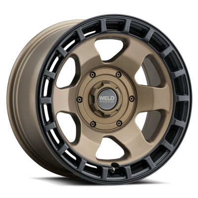 Shop WELD Ridge 17x9 -12 Satin Bronze 6x135 and 6x139.7 wheels at JustBoltOns.com. Fits Ford F150, Silverado 1500, Sierra 1500, Ram 1500, Tacoma, 4Runner and more. Aggressive stance with verified fitment.