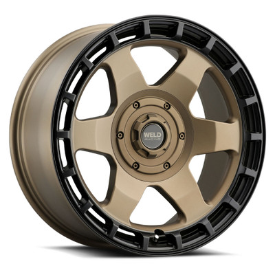 Weld Off-Road Ridge Wheel Satin Bronze 20x9 | 5x139.7 BC (5x5.5) / 5x127 BC (5x5) | +0 Offset | 5.00 Backspacing - fits Jeep Grand Cherokee SRT 2006-2021, Ram 1500 Classic 1994-2024, Jeep CJ-5, Jeep CJ-7