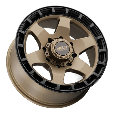 Shop the WELD Ridge 20x9 Satin Bronze / Black Wheels in 8x180 at JustBoltOns.com. Designed for Chevrolet Silverado & GMC Sierra 2500HD and 3500HD models 2011-2026. Verified fitment with fast shipping.