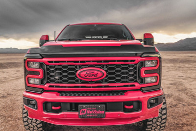 Husky Liners 23-25 Ford F-250 Super Duty Aeroskin Hood Protector - Smoke