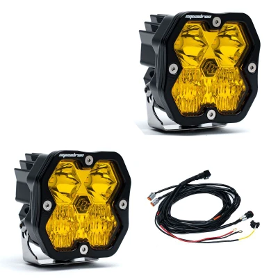 Baja Designs Squadron 2.0 Driving/Combo LED Light Pod Amber product photo