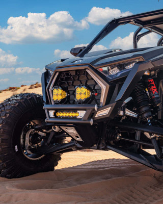 Elektric Offroad 2022+ Polaris Rzr Pro R/ Turbo R Amp Front Bumper product photo