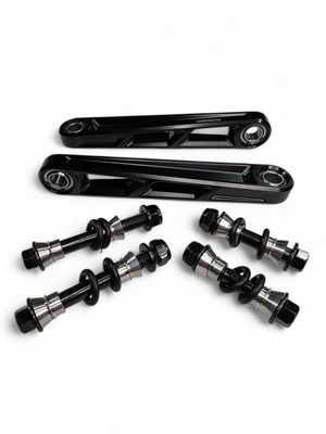 Elektric Offroad 2024+ Can Am Maverick R Front Sway Bar Links Anodized Black product photo