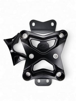 Elektric Offroad 2022+ Can Am X3 Maverick 10 Bolt Radius Rod Plate With Pull Hook (Black)