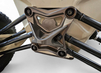 Elektric Offroad 2017-2021 Can Am X3 Maverick Volt Radius Rod Plate Anodized Gun Metal