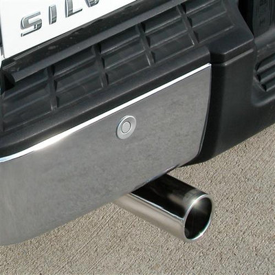 Corsa 24903 Sport Polished Single 4.0" Dual Rear Cat-Back for 2009-2013 Chevy Silverado 1500 Regular Cab-Long Bed 4.8L V8