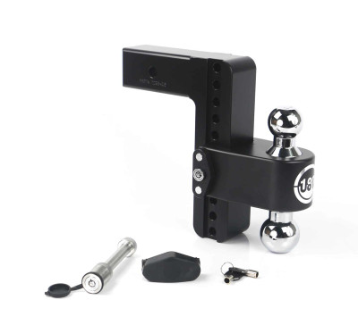 Weigh Safe 180 Hitch 8In Drop 2.5In Shank Black Cerakote product photo