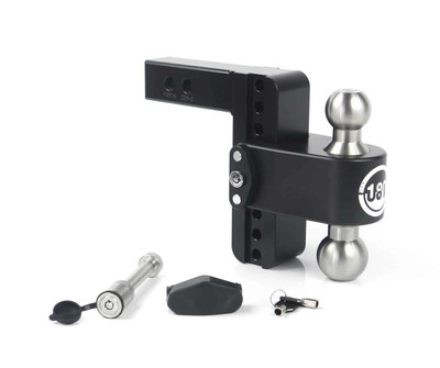 Weigh Safe 180 Hitch 6In Drop 2In Shank Black Cerakote product photo