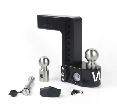 Weigh Safe 8In Drop 2.5In Shank Scale Hitch Black Cerakote product photo