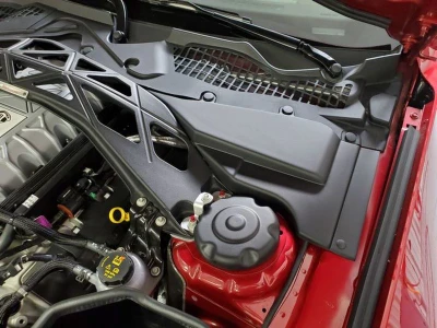 JLT Master Cylinder Cover | 2020 Shelby GT500 | Black Textured | MC-GT500-20