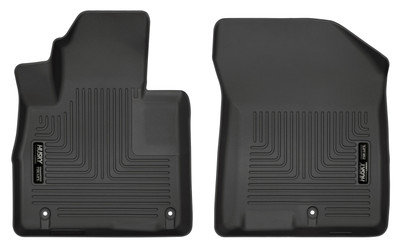 Husky Liners WeatherBeater Front Floor Liners, Black for 2019-2020 Hyundai Santa Fe - Part #13871