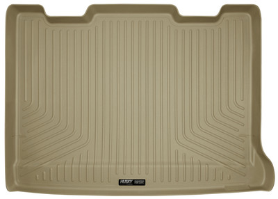 Husky Liners WeatherBeater Rear Cargo Liners (Behind 3rd Row), Tan for 2007-2014 GM Escalade/Suburban/Yukon - Part #28263