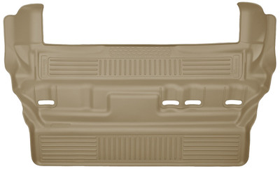 Husky Liners WeatherBeater 3rd Row Seating (Bench 2nd) Floor Liner, Tan for 2015-2020 GM Escalade/Tahoe/Yukon - Part #19313
