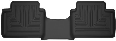 Husky Liners X-act Contour Floor Liner (2nd Row Seating), Black for 2019-2023 Ford Ranger Super-Cab - Part #54721