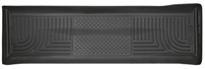 Husky Liners WeatherBeater 2nd Row Seating Floor Liners, Black for 2011-2016 Ford F250/F350/F450 Super Duty Crew Cab - Part #19701