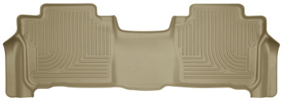 Husky Liners WeatherBeater 2nd Row Floor Liners, Tan for 2013-2021 Lexus LX570 / 2013-2016 Toyota Land Cruiser - Part #14093HUL