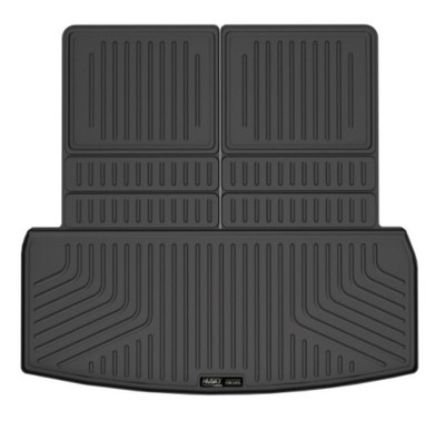 Husky Liners WeatherBeater Cargo Liner Fits To Back of 2nd Row Seats, Black for 2020-2026 Lincoln Aviator - Part #23701