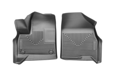 Husky Liners WeatherBeater Front Floorliner (2pc), Black for 2024-2026 Chevrolet Traverse/GMC Acadia - Part #18911