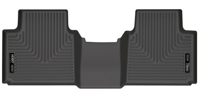 Husky Liners WeatherBeater 2nd Row Seating Floor Liners, Black for 2022-2025 Mitsubishi Outlander - Part #16711