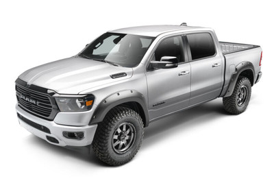 Husky Liners Pocket Style Fender Flares, Black for 2019-2024 Ram 1500 Rebel Front & Rear - Part #2805936
