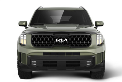 Husky Liners Aeroskin Hood Protector, Smoke for 2020-2025 Kia Telluride - Part #2842218