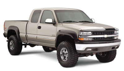 Husky Liners Fender Flares (4pc) for 1999-2007 Chevrolet Silverado 1500 EAF Style Black - Part #2804945