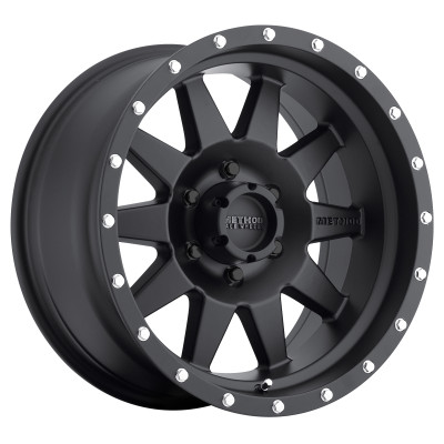 Method Race Wheels MR301 The Standard Matte Black Wheel 18x9 | 6x139.7 BC (6x5.5) | -12 Offset