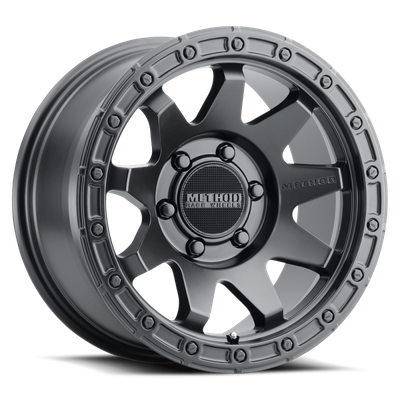 Method Race Wheels MR317 Matte Black Wheel 17x9 | 6x139.7 BC (6x5.5) | -12 Offset