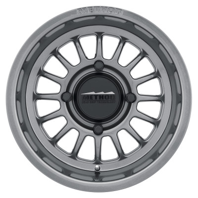 Method Race Wheels MR411 Bead Grip Gloss Titanium Wheel 15x7 | 4x136 BC | +13 Offset