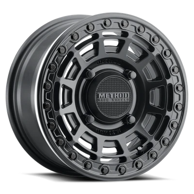 Method Race Wheels MR415 Beadlock Matte Black Wheel 15x7 | 5x114.3 BC (5x4.5) | +38 Offset