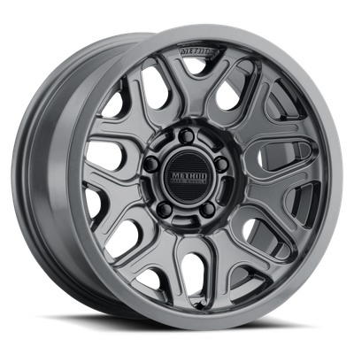 Method Race Wheels MR322 Gloss Titanium Wheel 18x9 | 8x165.1 BC (8x6.5) | +18 Offset