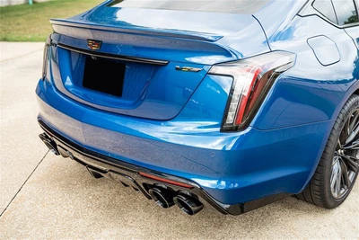 Corsa 2022-2026 Cadillac CT5-V Blackwing 6.2L LT4 V8 Axle-Back Exhaust for Factory Active Exhaust (Dual 4.5in Black PVD Tips)