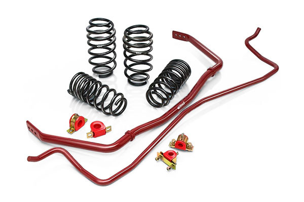 Shop for the Eibach Pro-Plus Kit which includes Pro-Kit Lowering Springs and Anti-Roll Sway Bar Set #E43-55-019-01-22 for your 2016-2021 Mazda Miata MX-5 Convertible or RF from the team at Just Bolt-Ons.