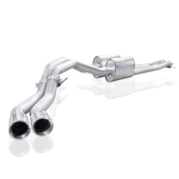 Stainless Works Chevy Silverado/GMC Sierra 2007-18 5.3L/6.2L Exhaust Passenger Rear Tire Exit CT14CB