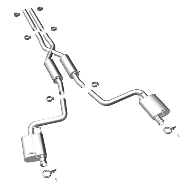 Magnaflow Street Series Cat-Back - 2011-2014 Dodge Challenger 3.6L V6 (#15099)