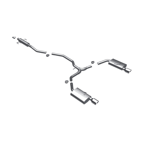 Magnaflow Street Series Cat-Back - 2007-2012 Ford Fusion 3.5L V6 / 3.0L V6 (#16675)