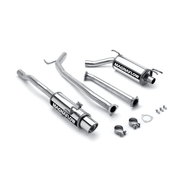 Magnaflow Street Series Cat-Back - 2006-2011 Honda Civic 2.0L L4 / 1.8L L4 (#16687)