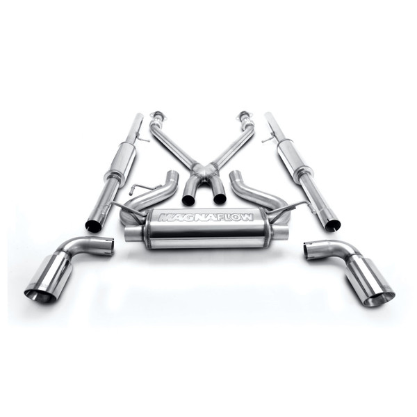 Magnaflow Street Series Cat-Back - 2008-2013 Infiniti G37 3.7L V6 Coupe / 2014-2015 Infiniti Q60 3.7L V6 (#16820)
