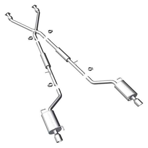 Magnaflow Street Series Cat-Back - 2008-2013 Infiniti G37 3.7L V6 Sedan (#16862)
